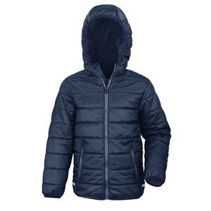 Result Core Childrens/Kids Soft Padded Jacket / Navy